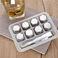 Reusable Stainless Steel Hexagon Ice Cubes Set