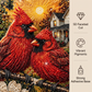 DIY Cardinals & Sunrise Diamond Art Hanging Kit