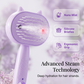 💜50% OFF NOW! 3‑in‑1 Electric Steam Grooming Hair Brush‑ Steam Spray Detangling Hairbrush, Anti‑Static Self‑Cleaning Scalp Massager Comb for Dry & Frizzy Hair