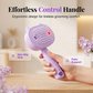 💜50% OFF NOW! 3‑in‑1 Electric Steam Grooming Hair Brush‑ Steam Spray Detangling Hairbrush, Anti‑Static Self‑Cleaning Scalp Massager Comb for Dry & Frizzy Hair