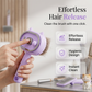 💜50% OFF NOW! 3‑in‑1 Electric Steam Grooming Hair Brush‑ Steam Spray Detangling Hairbrush, Anti‑Static Self‑Cleaning Scalp Massager Comb for Dry & Frizzy Hair