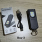 💥 [50% OFF Limited Time] 🔥 Magnetic Mini Keychain Flashlight | Ultralight (25g) | Industrial-Grade Magnetic Base | Red & Blue Warning Lights | Hands-Free Lighting | Ideal for Camping, Repairs, and Emergencies