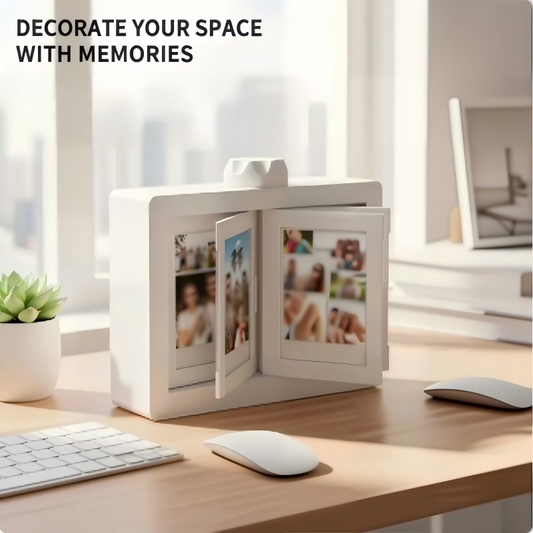 🛍️ Rotating Film-Style Flip Photo Album