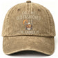 Unisex Vintage Washed Adjustable Baseball Cap