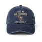 Unisex Vintage Washed Adjustable Baseball Cap