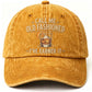 Unisex Vintage Washed Adjustable Baseball Cap