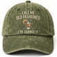 Unisex Vintage Washed Adjustable Baseball Cap