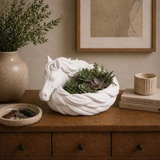 Decorative Horse Catchall Bowl for Keys