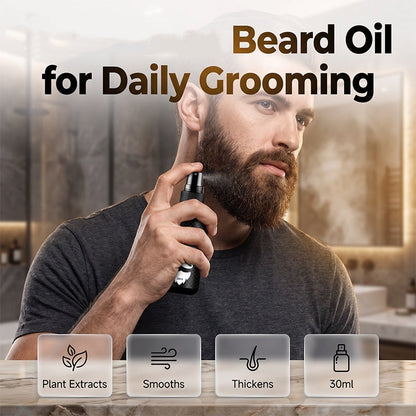 Portable Beard Nourishing Essence Spray