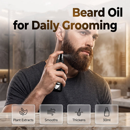 Portable Beard Nourishing Essence Spray