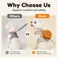 ⏳Limited-time 50% off⏰Cute Hamburger Pet Harness and Leash Set with Mini Backpack🍔🦮