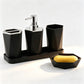 Modern Minimalist Bathroom Accessories Set
