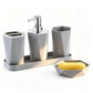 Modern Minimalist Bathroom Accessories Set