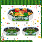 Soccer Stadium Snack Tray 3-Piece Set