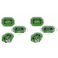 Soccer Stadium Snack Tray 3-Piece Set