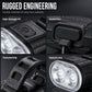 USB Rechargeable Bike Light Set