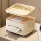 Multi-Functional Tissue Box Cover with Storage