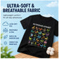 Kids Dinosaur Alphabet Graphic T-Shirt