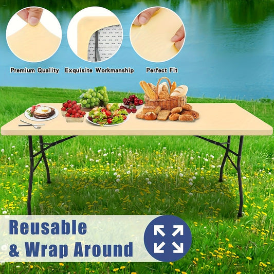 Fitted Spandex Table Cover for Rectangular & Square Tables