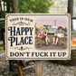 Vintage Style Wooden Hanging Sign