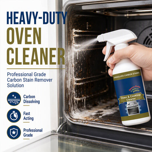 🥳2026 HOT SALE🥳💞50K+ SOLD!🧼Heavy Duty Oven & Cooktop Cleaner Spray