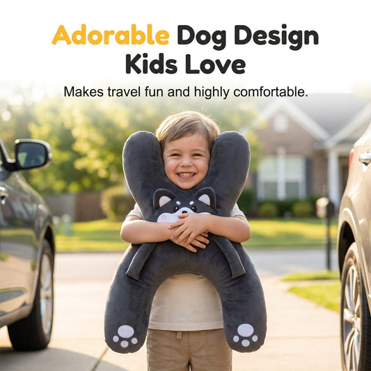 Children's H-Shaped Car Travel Pillow