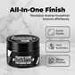 Car Plastic Scratch Remover and Restorer Wax with Sponge 30ml