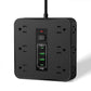 🏆 LIMITED-TIME 50% OFF! 🔌Square Surge Protector Power Strip