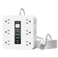 🏆 LIMITED-TIME 50% OFF! 🔌Square Surge Protector Power Strip