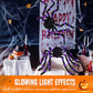 Hairy Spider with Large Web Halloween Outdoor Decoration