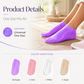 Silicone Moisturizing Socks for Dry Cracked Feet
