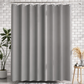 Waterproof Shower Curtain with Bottom Magnets & Hooks