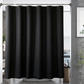 Waterproof Shower Curtain with Bottom Magnets & Hooks