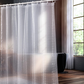 Waterproof Shower Curtain with Bottom Magnets & Hooks