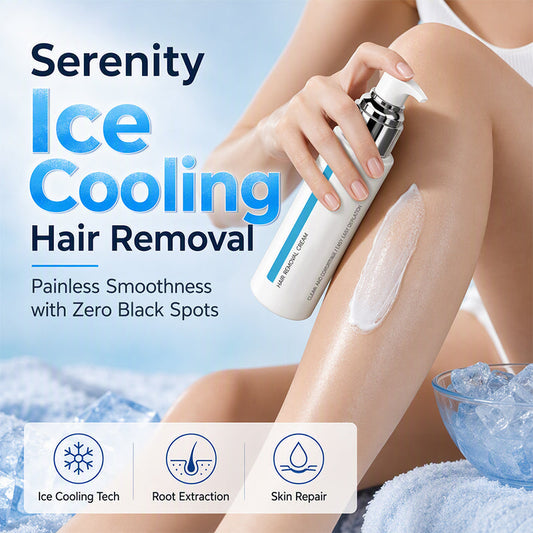 🎉50% Off! ✨Ice-Cooling Hair Removal Cream for Sensitive Skin