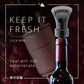 📢📢40% OFF !! ⏰2-in-1 Wine Saver – Vacuum Pump & Sealer, Preserves Freshness & Aroma ✨