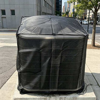 Outdoor Air Conditioner Cover with Mesh Sides