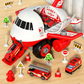 Transforming Track Airplane Toy Set for Kids