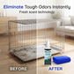 Dog Crate Surface Cleaner Spray with Towel