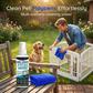 Dog Crate Surface Cleaner Spray with Towel