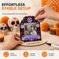 🥳HOT SALE🥳💞99K+ SOLD! Day of the Dead Frame – From $14.99! Sugar skull design, slide-in photo & writable banner. Festive keepsake – grab yours! ✅