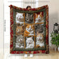 Cozy 9-Panel Sleeping Cats Pattern Blanket