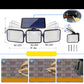 ⏳Limited-time 40% off⏰3-Head Solar Security Light with Motion Sensor