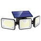 ⏳Limited-time 40% off⏰3-Head Solar Security Light with Motion Sensor