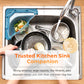 Triangular Sink Strainer Holder & Mesh Bags