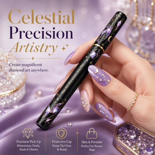 Professional Nail Art Rhinestone Picker Wax Pen