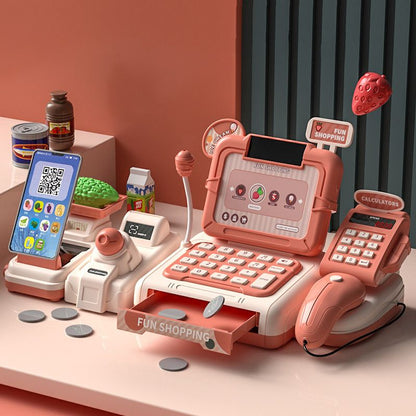 Cash Register Playset Toy Kit