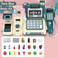 Cash Register Playset Toy Kit