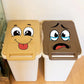 4 Sheets Funny Smiley Face Stickers