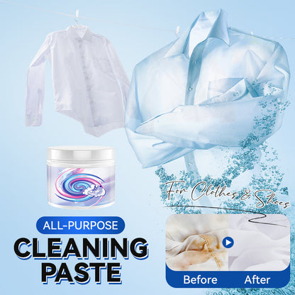 ✨ All-Purpose Cleaning Paste – Powerful Stain Remover for Clothes, Shoes & Home Surfaces